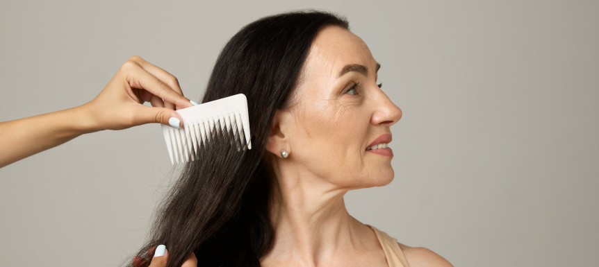 як зупинити випадання волосся у літньому віці у жінок